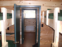 Picture of a room in the bunk house at Spirit Point